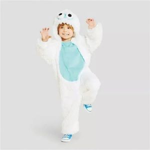 HYDE & EEK! TODDLER YETI Snowman 18-24 M Jumpsuit Halloween Costume Furry White